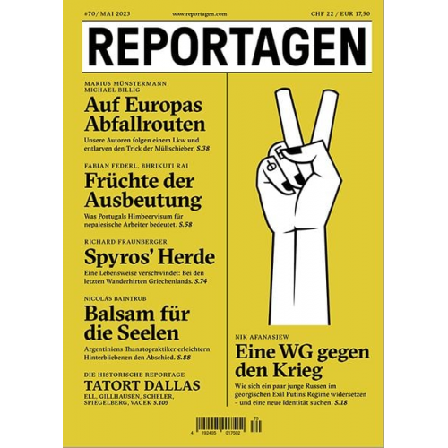 Marius Münstermann Michael Billig Fabian Federl Rai Bhrikuti Richard Fraunberger - Reportagen #70