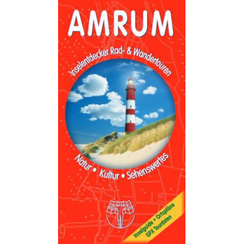 Rolf Drewes - Amrum - touristische Karte