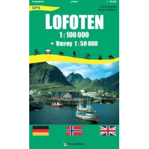 Frank Brandl Sonja Tietjens - Lofoten 1 : 100 000