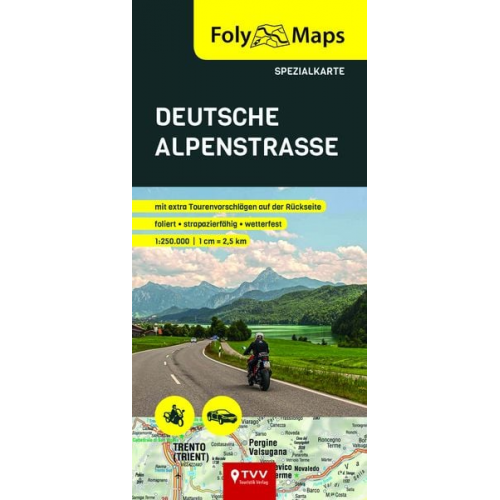 FolyMaps Deutsche Alpenstraße Spezialkarte