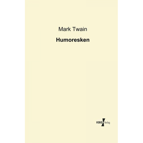 Mark Twain - Humoresken