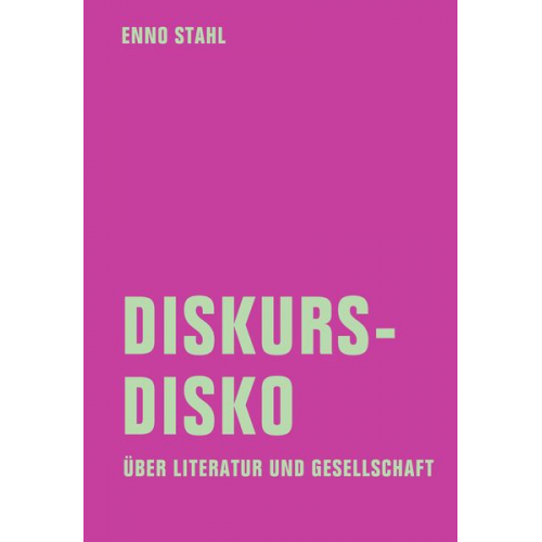 Enno Stahl - Diskursdisko