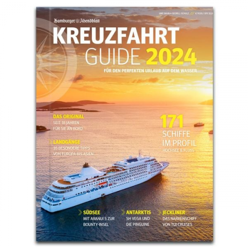 Hamburger Abendblatt Georg J. Schulz Uwe Bahn - Kreuzfahrt Guide 2024