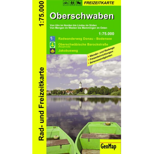 GeoMap - Oberschwaben - Wanderkarte 1:75 000