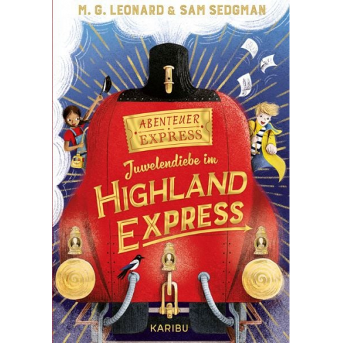 Maya G. Leonard Sam Sedgman - Abenteuer-Express (Band 1) – Juwelendiebe im Highland Express