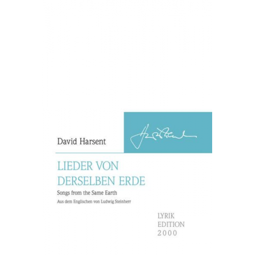 David Harsent - Lieder von derselben Erde