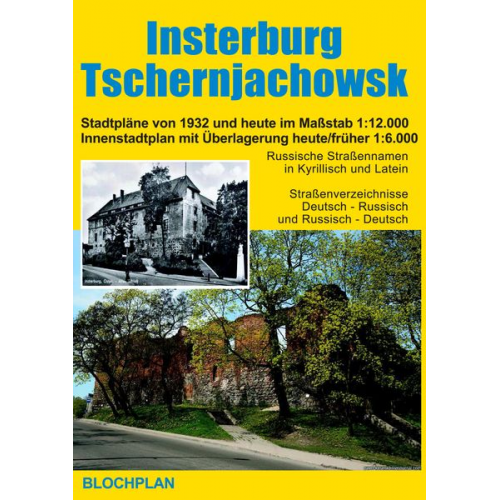 Dirk Bloch - Bloch, D: Insterburg / Tschernjachowsk Stadtplan