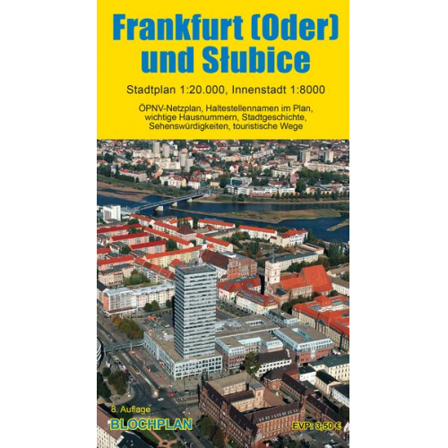 Dirk Bloch - Stadtplan Frankfurt (Oder) und Slubice