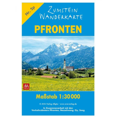 AVA-Verlag Allgäu GmbH - Zumstein Wanderkarte Pfronten