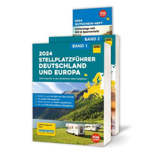 ADAC Stellplatzführer 2024 Deutschland und Europa