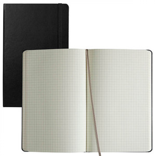 MOLESKINE Notizbuch Classic Collection fester Einband ca. DIN A5 kariert, schwarz Hardcover 240 Seiten