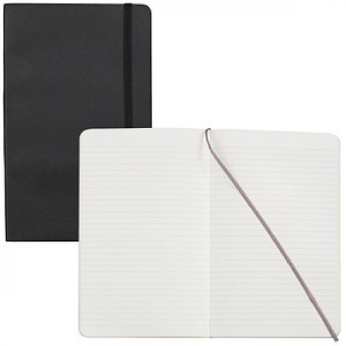 MOLESKINE Notizbuch Classic Collection flexibler Einband ca. DIN A5 liniert, schwarz Softcover 192 Seiten