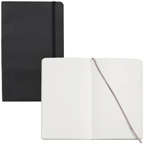 MOLESKINE Notizbuch Classic Collection flexibler Einband ca. DIN A5 blanko, schwarz Softcover 192 Seiten