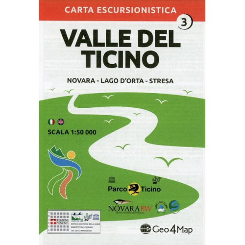 Valle del Ticino 3. 1 : 50.000