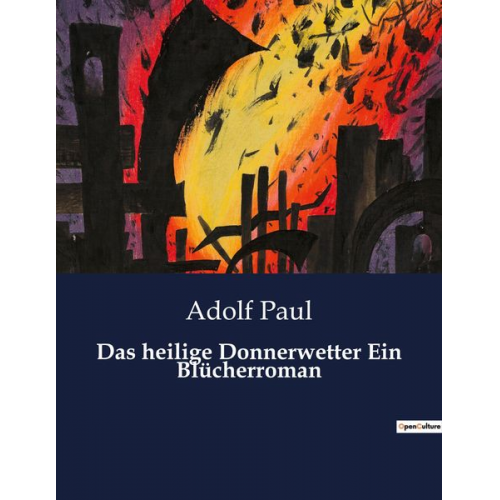 Adolf Paul - Das heilige Donnerwetter Ein Blücherroman