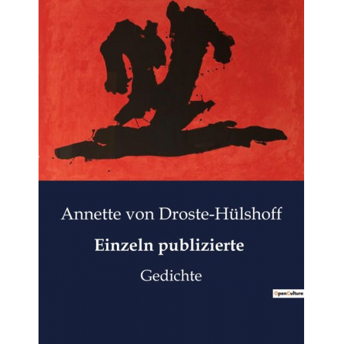 Annette von Droste-Hülshoff - Einzeln publizierte