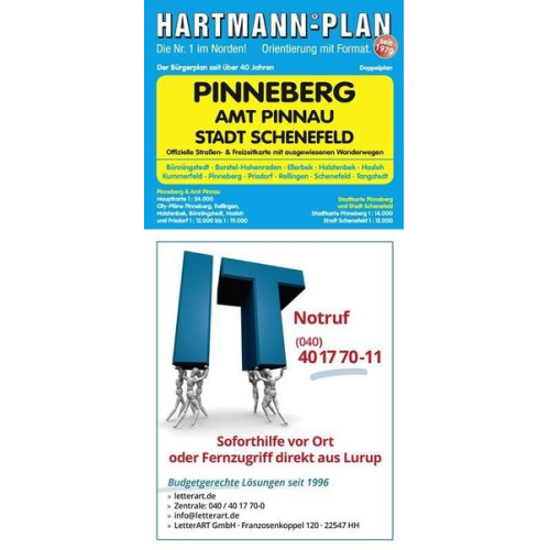 HARTMANN-PLAN Pinneberg, Amt Pinnau und Stadt Schenefeld