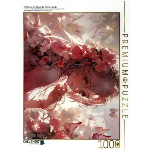 CALVENDO Puzzle Ein Motiv aus dem Kalender Der Mädchen-Kalender | 1000 Teile Lege-Größe 64x48cm Foto-Puzzle für glückliche Stunden