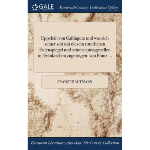 Franz Trautmann - Eppelein von Gailingen