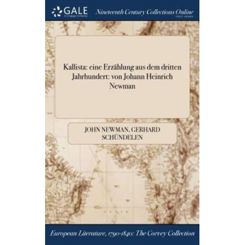 John Newman Gerhard Schündelen - Kallista
