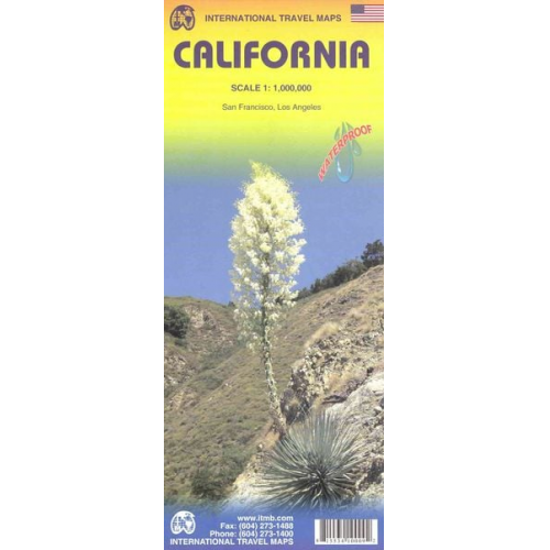 California Travel Ref. Map