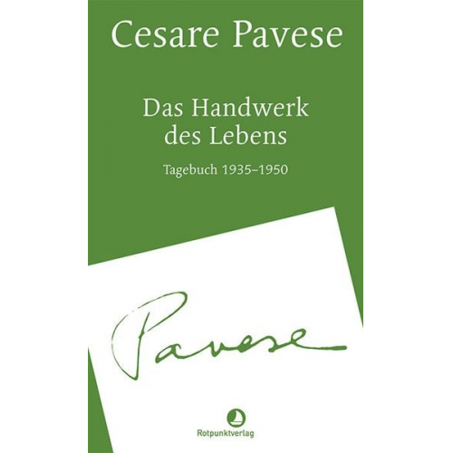 Cesare Pavese - Das Handwerk des Lebens