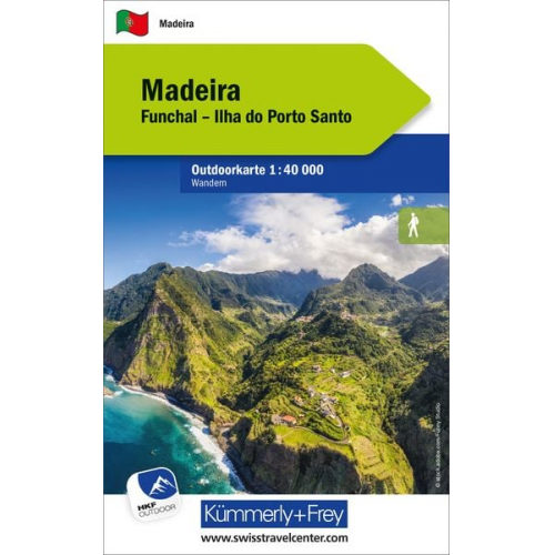 Kümmerly+Frey Outdoorkarte Madeira 1:40.000
