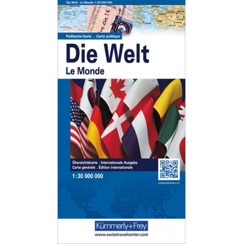 KuF Welt, Polit. Karte 1:30 Mio.