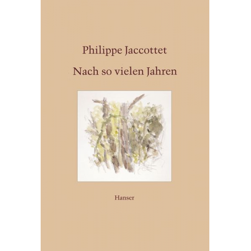 Philippe Jaccottet - Nach so vielen Jahren