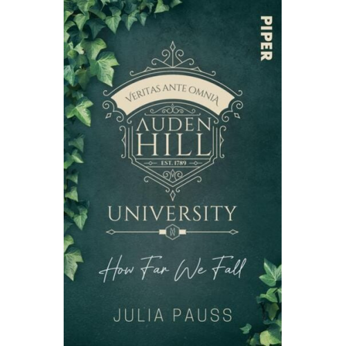 Julia Pauss - Auden Hill University – How Far We Fall