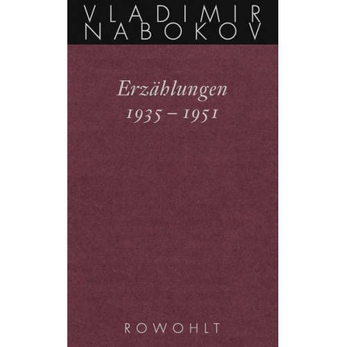 Vladimir Nabokov - Erzählungen 1935 - 1951