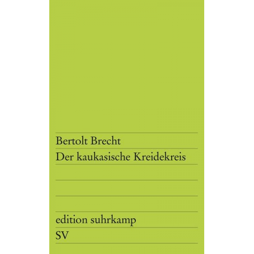 Bertolt Brecht - Der kaukasische Kreidekreis