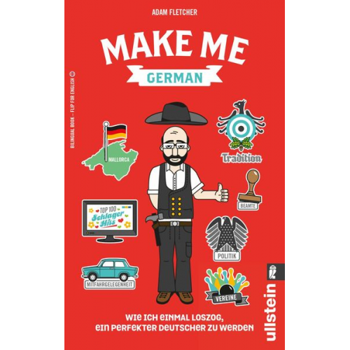 Adam Fletcher - Make me German! Zweisprachiges Wendebuch Deutsch/ Englisch