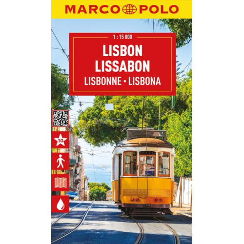 Marco Polo Verlag - MARCO POLO Cityplan Lissabon 1:12.000
