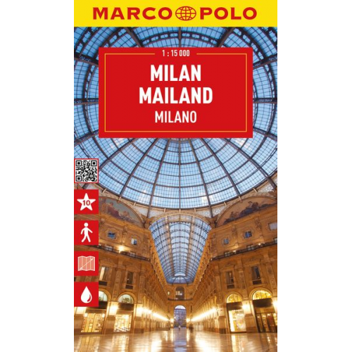 MARCO POLO Cityplan Mailand 1:12.000