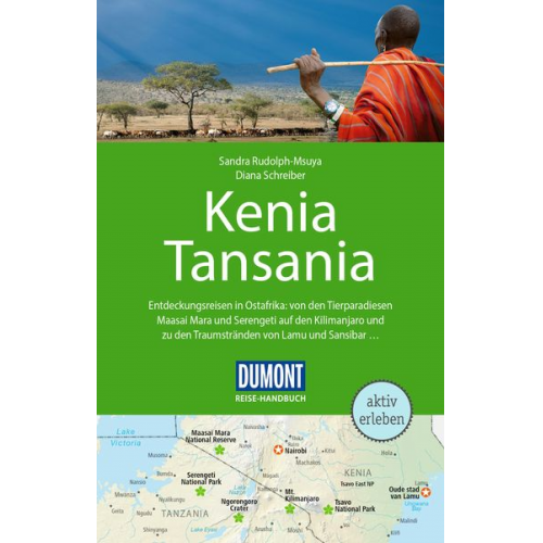 Diana Schreiber Sandra Rudolph-Msuya - DUMONT Reise-Handbuch Reiseführer Kenia, Tansania