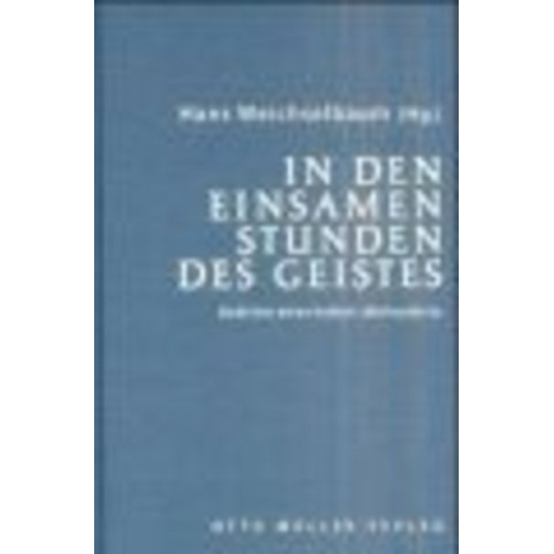 Hans Weichselbaum - In den einsamen Stunden des Geistes