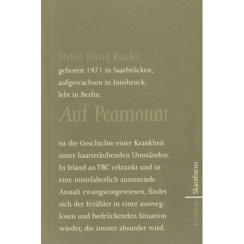 Stefan David Kaufer - Auf Peamount