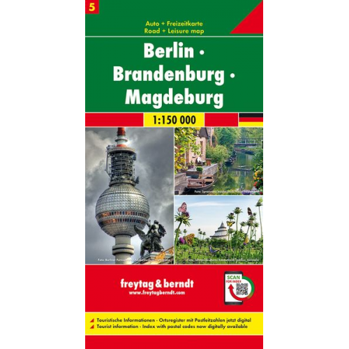 Berlin - Brandenburg - Magdeburg, Autokarte 1:150.000, Blatt 5