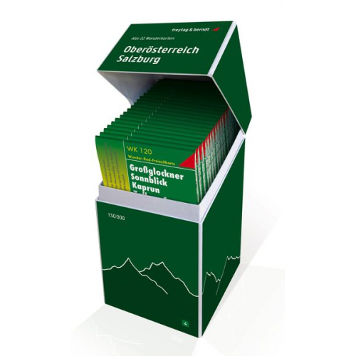 Oberösterreich - Salzburg, Wanderkarten Set 1:50.000