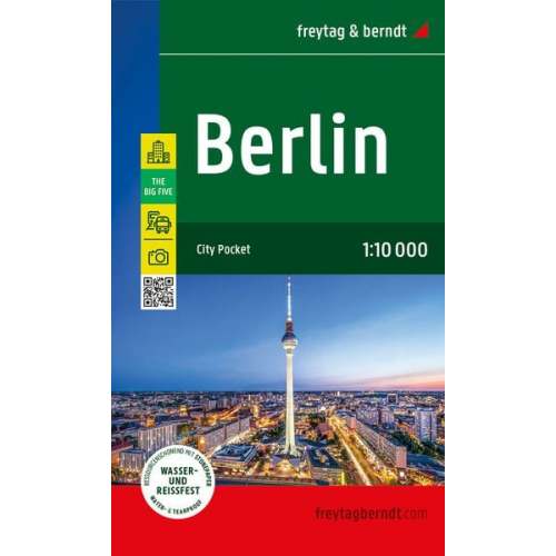 Berlin, Stadtplan 1:10.000, freytag & berndt