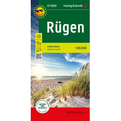 Rügen, Erlebnisführer 1:85.000, freytag & berndt