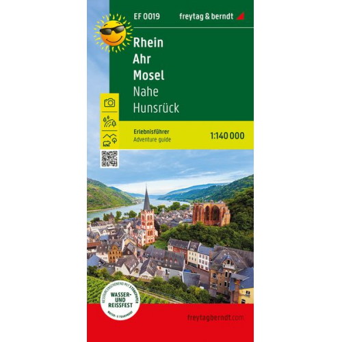 Rhein - Ahr - Mosel, Erlebnisführer 1:140.000, freytag & berndt