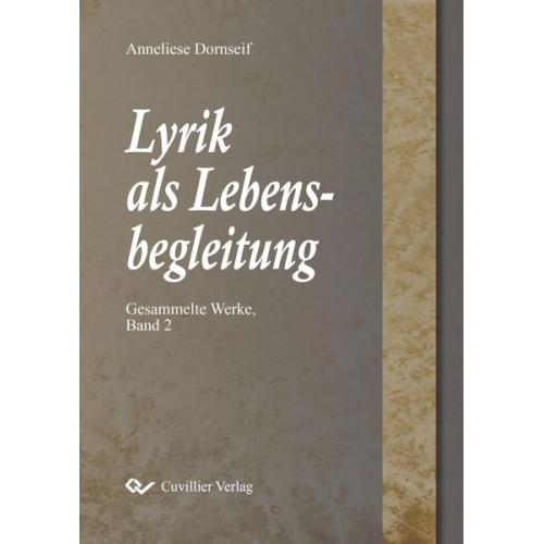 Anneliese Dornseif - Lyrik als Lebensbegleitung