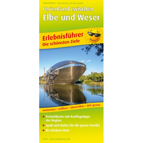 Ferienland zwischen Elbe und Weser 1:160 000