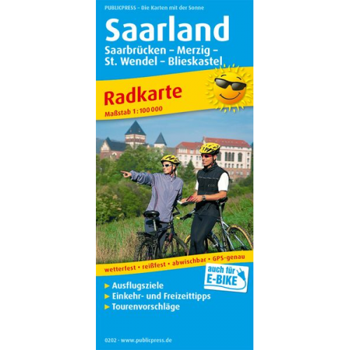 Saarland 1:100 000