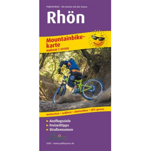 Mountainbikekarte Rhön 1 : 50 000