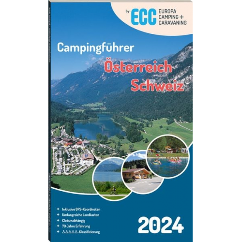 ECC Campingführer Österreich / Schweiz 2024