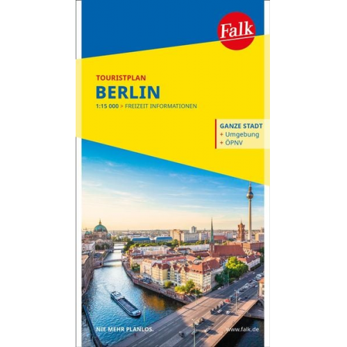 Falk Touristplan Berlin 1:15.000