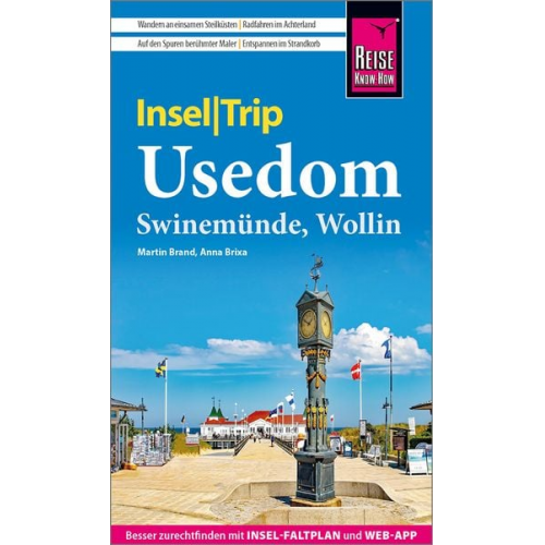 Anna Brixa Martin Brand - Reise Know-How InselTrip Usedom mit Swinemünde und Wollin